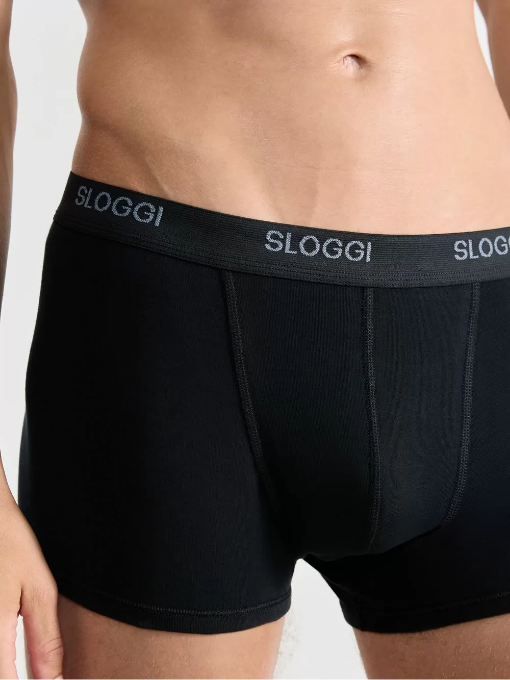 SLOGGI Men Basic Short Ανδρικό Μπόξερ - Ποιοτικό Βαμβάκι - Logo