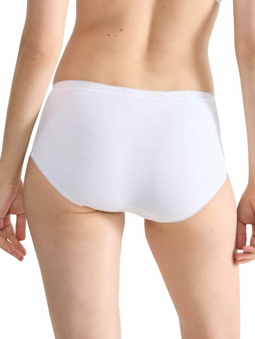 SLOGGI Σλιπ Basic Midi - Φαρδύ Ψηλό 3/4 - Ανθεκτικό Βαμβάκι