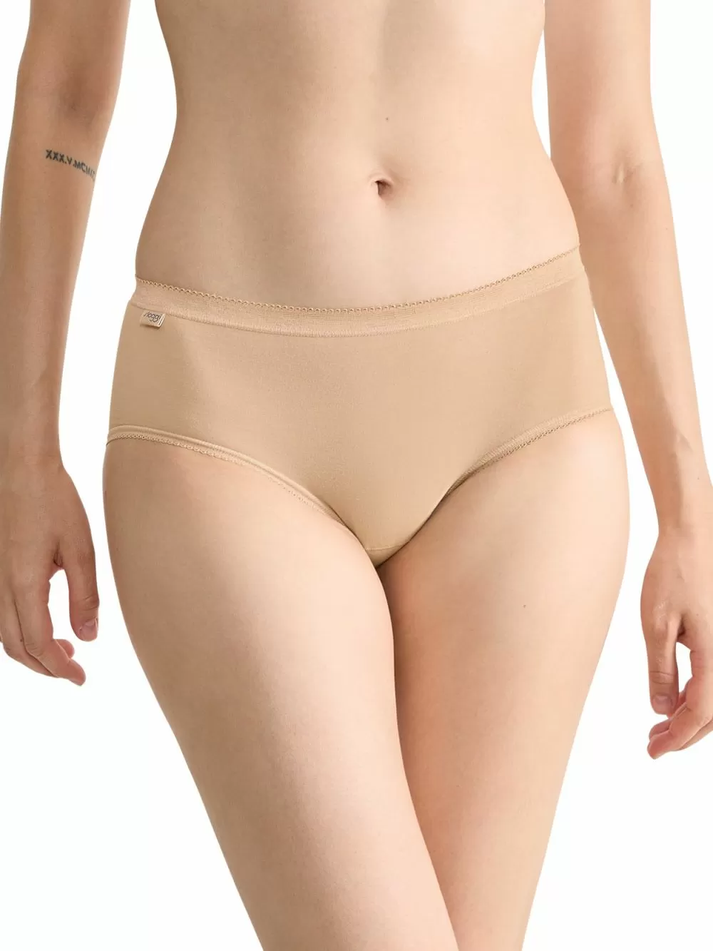 SLOGGI Σλιπ Basic Midi - Φαρδύ Ψηλό 3/4 - Ανθεκτικό Βαμβάκι