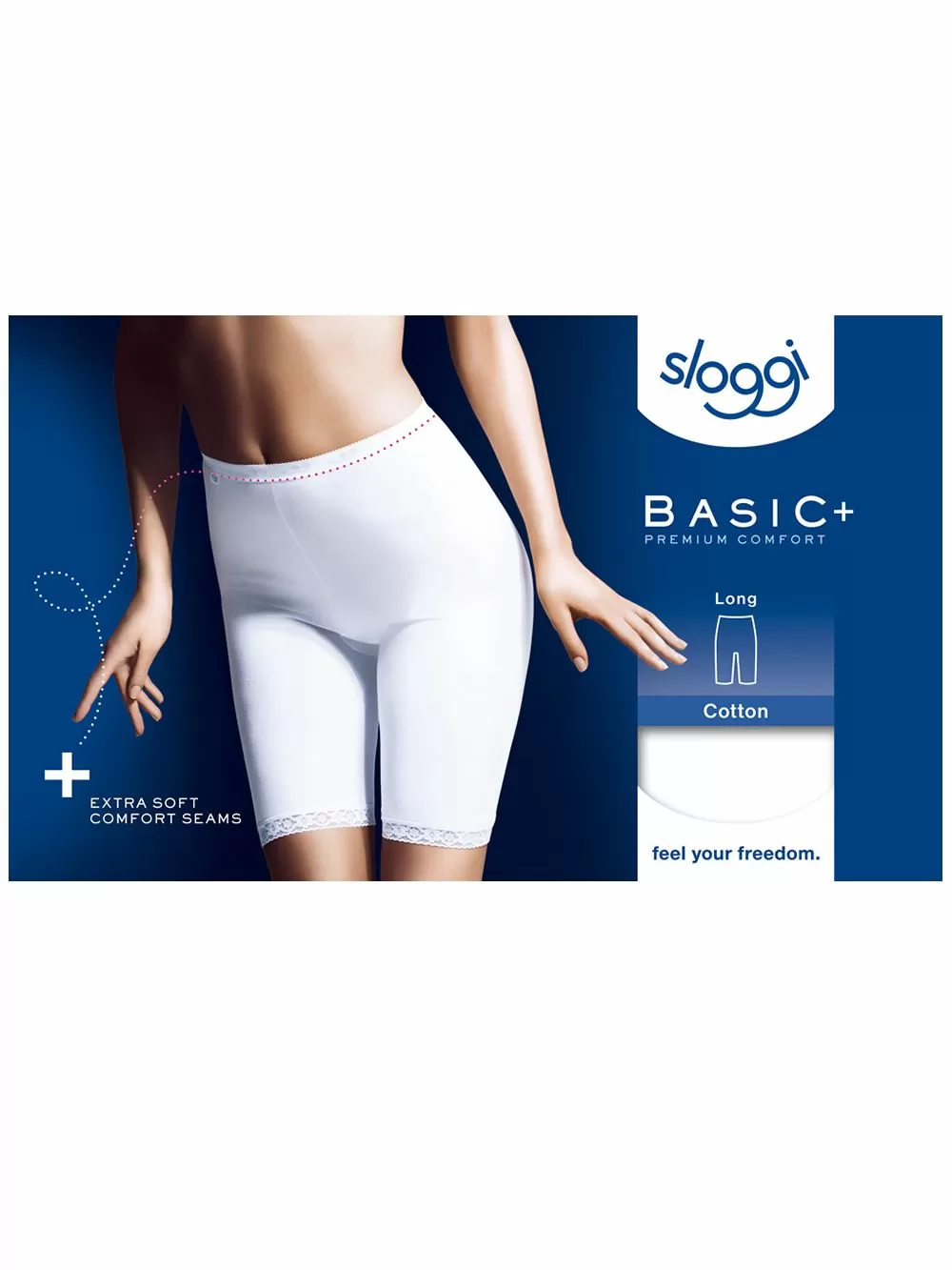 SLOGGI Basic Long Σλιπ - Μακρύ Πόδι - Ελαστικό Βαμβάκι