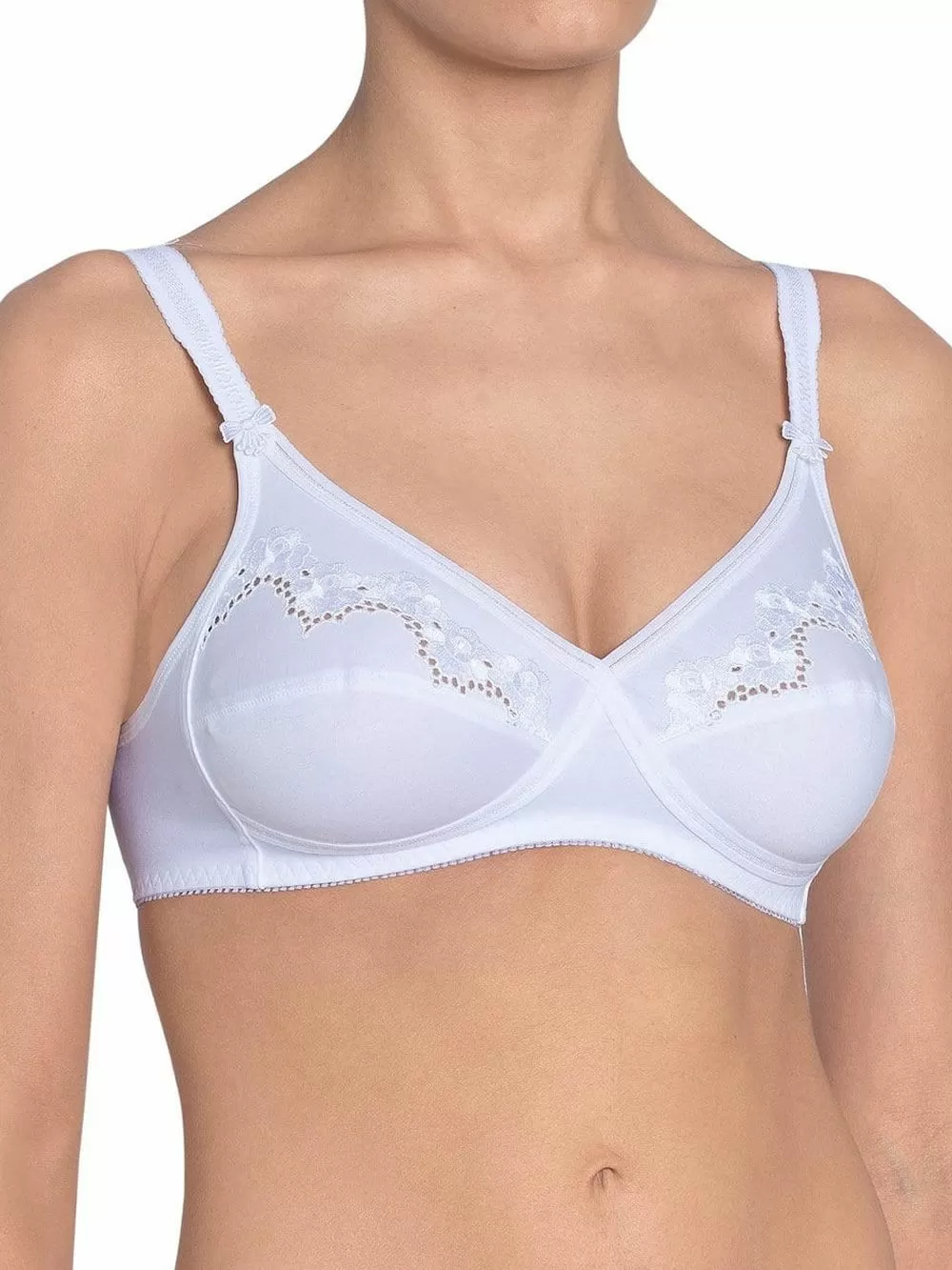 TRIUMPH Elasti Cross+Cotton N - Βαμβακερές Cups - Χωρίς Μπανέλα