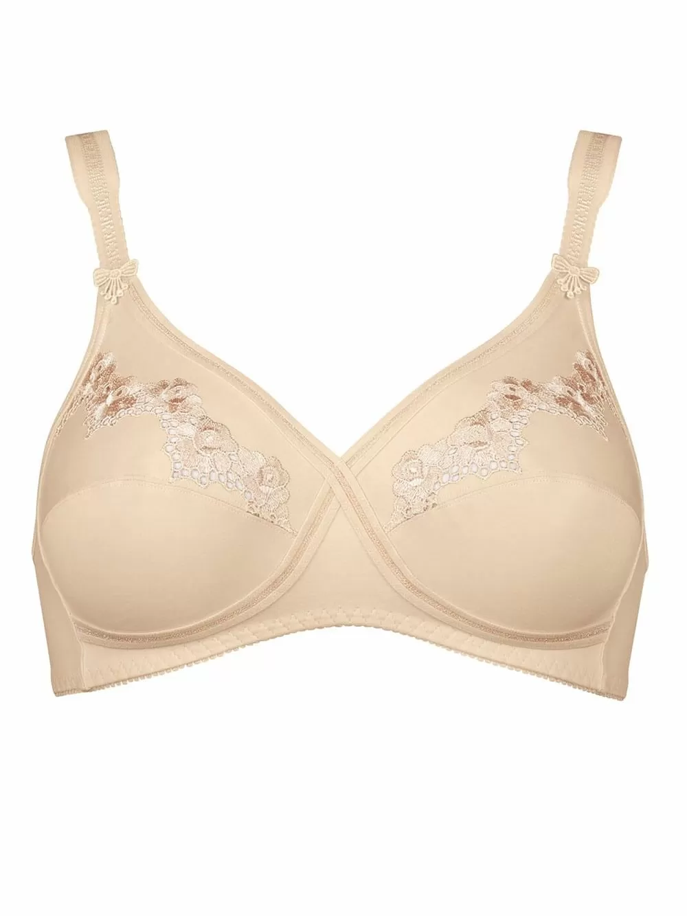 TRIUMPH Elasti Cross+Cotton N - Βαμβακερές Cups - Χωρίς Μπανέλα