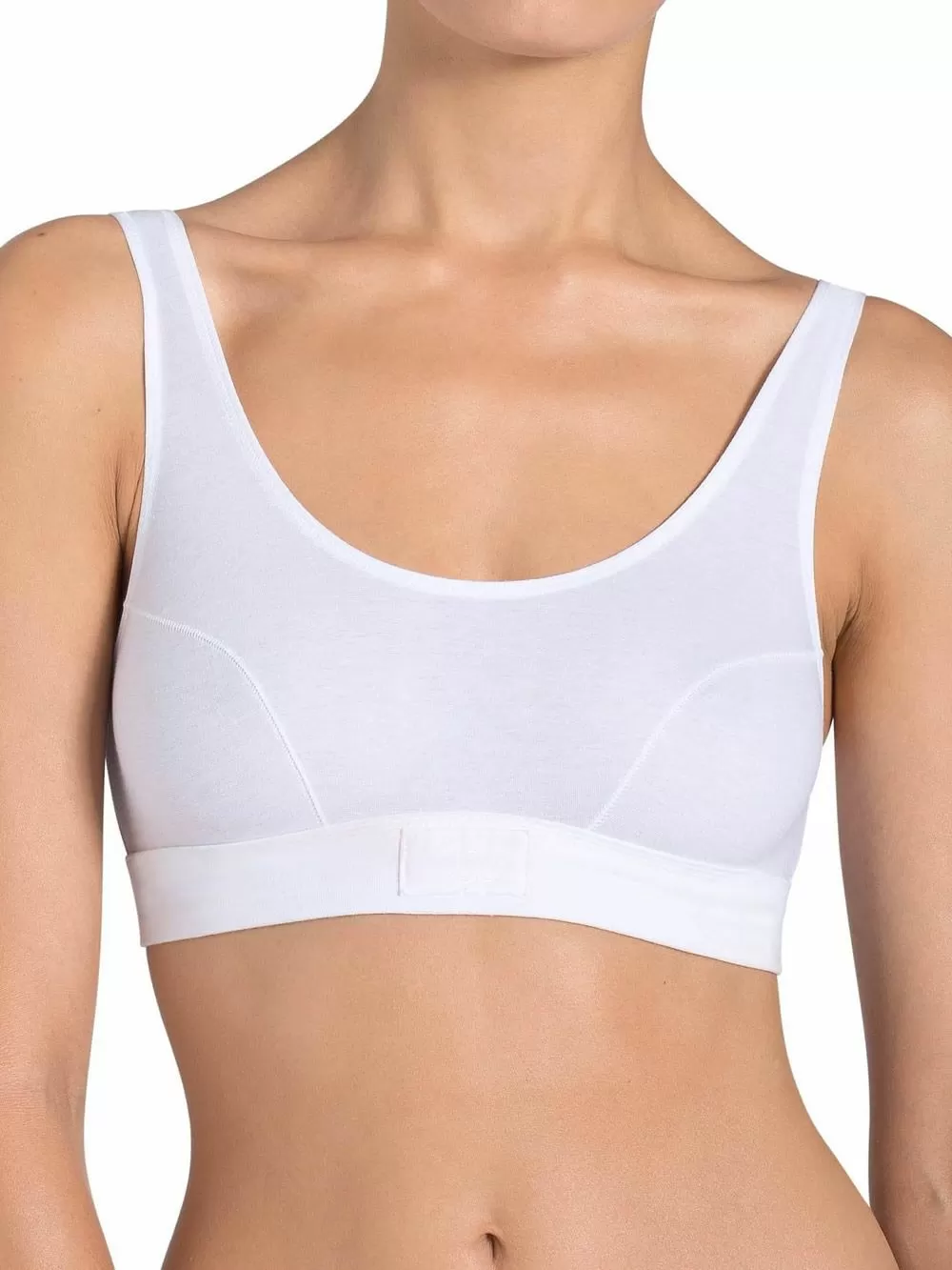 Sloggi Double Comfort Σουτιέν Μπουστάκι - Αγνό Βαμβάκι - Διπλό Λάστιχο Υποστήριξης