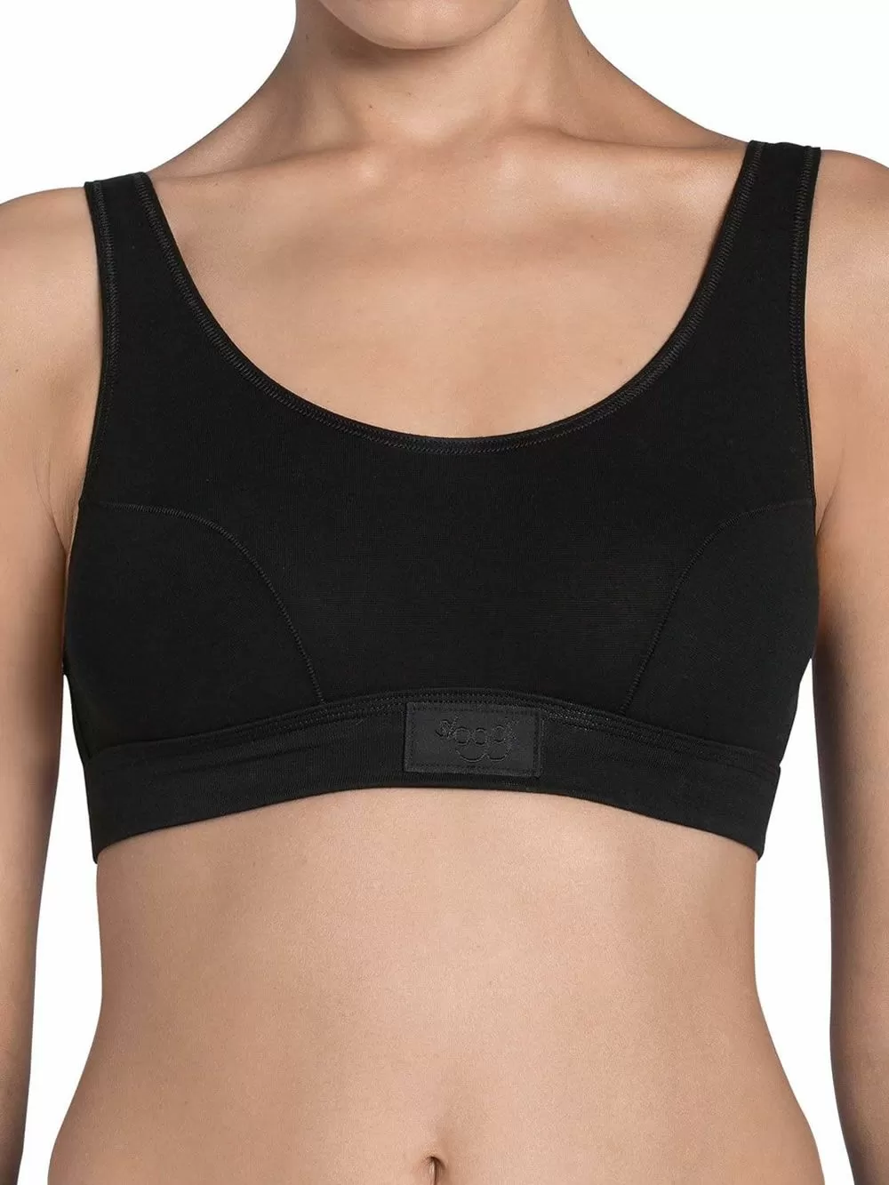 Sloggi Double Comfort Σουτιέν Μπουστάκι - Αγνό Βαμβάκι - Διπλό Λάστιχο Υποστήριξης