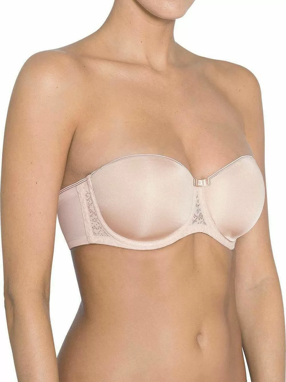 Σουτιέν Triumph Beauty Full Essentials WDP Strapless Bandeau με Ενίσχυση - 3D Μπανέλα 