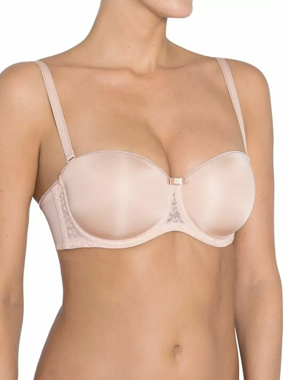 Σουτιέν Triumph Beauty Full Essentials WDP Strapless Bandeau με Ενίσχυση - 3D Μπανέλα 