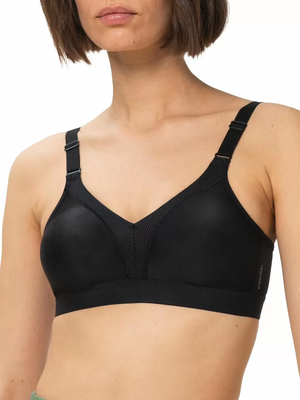 Σουτιέν Αθλητικό Triumph Tri Action Wellness N - Χωρίς Μπανέλα 