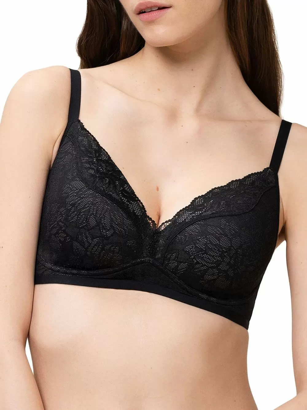 Σουτιέν TRIUMPH Fit Smart P01 - 4D Ενίσχυση & Δαντέλα - Χωρίς Μπανέλα 