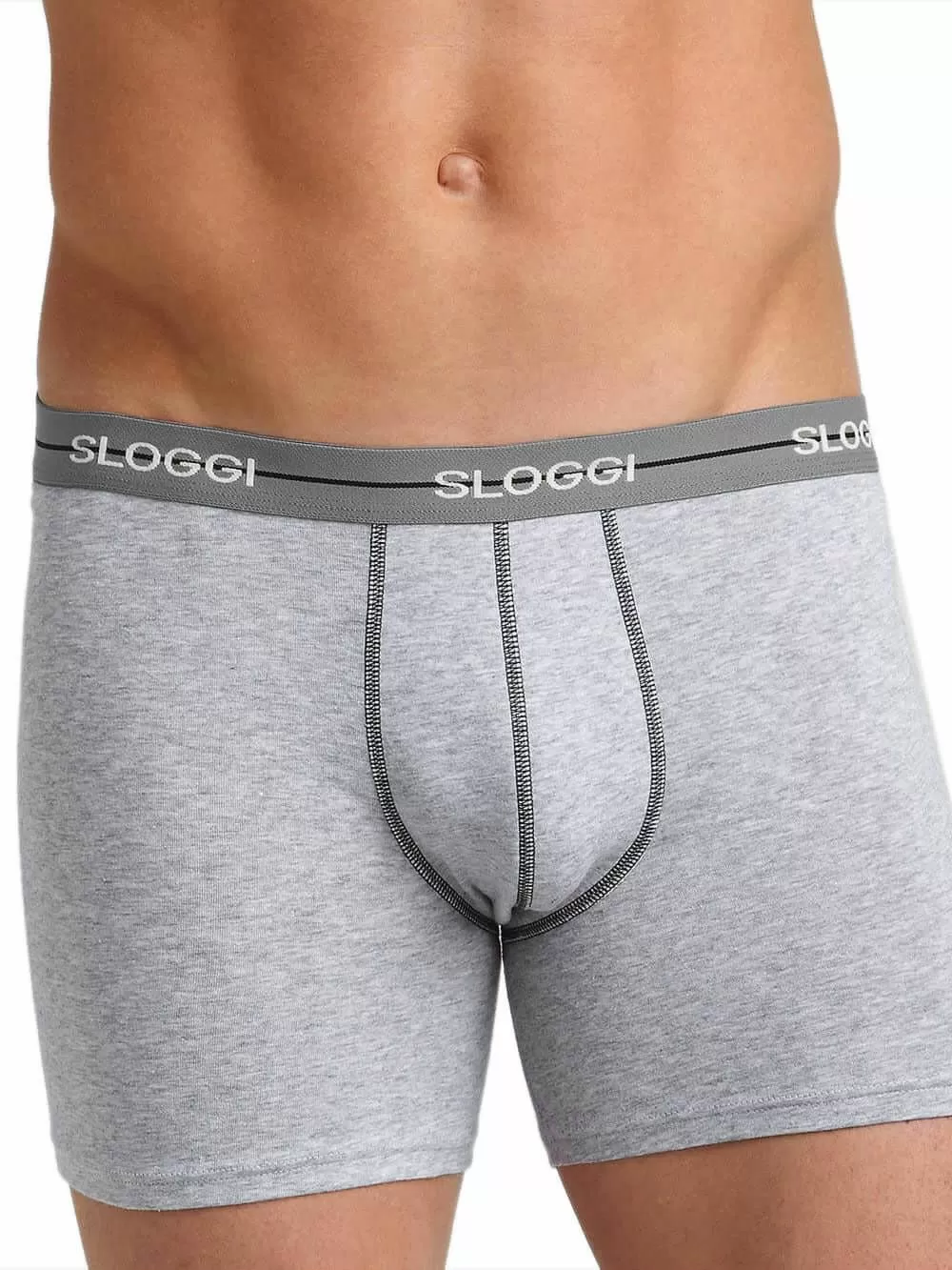 SLOGGI Start Short Box M013 - Αγνό Βαμβάκι - Πακέτο με 2 