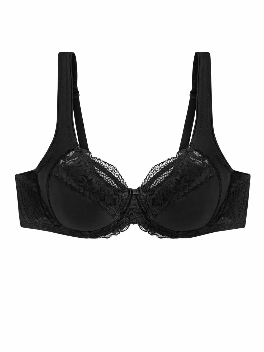 Σουτιέν TRIUMPH Modern Lace + Cotton W02 - Μεγάλο Στήθος - Άριστο Κράτημα 