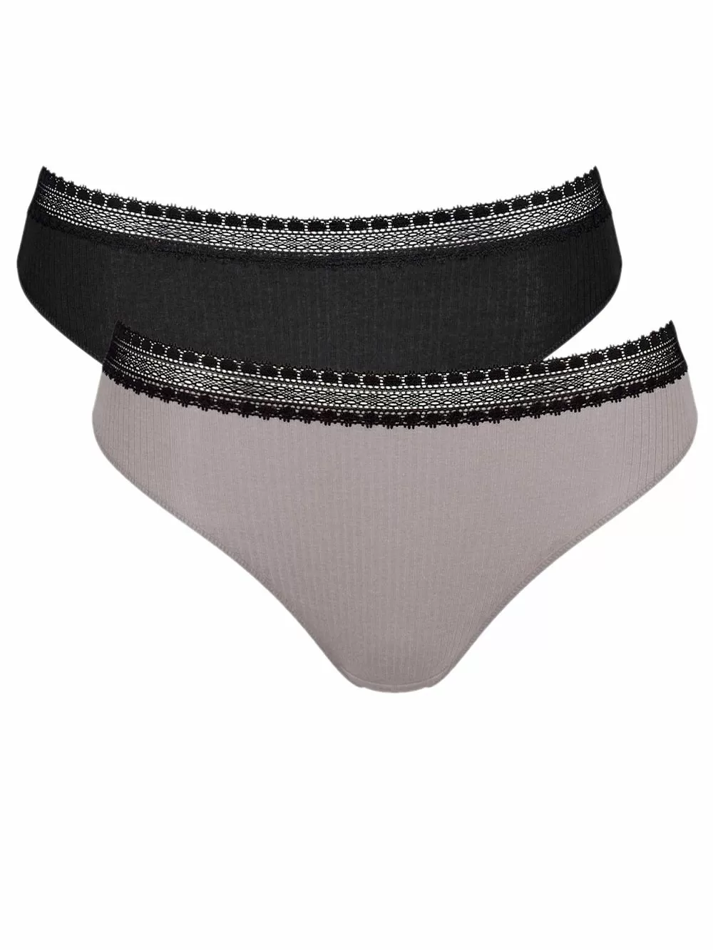 SLOGGI Go Ribbed H Tai M014 - Οργανικό Βαμβάκι - Πακέτο με 2