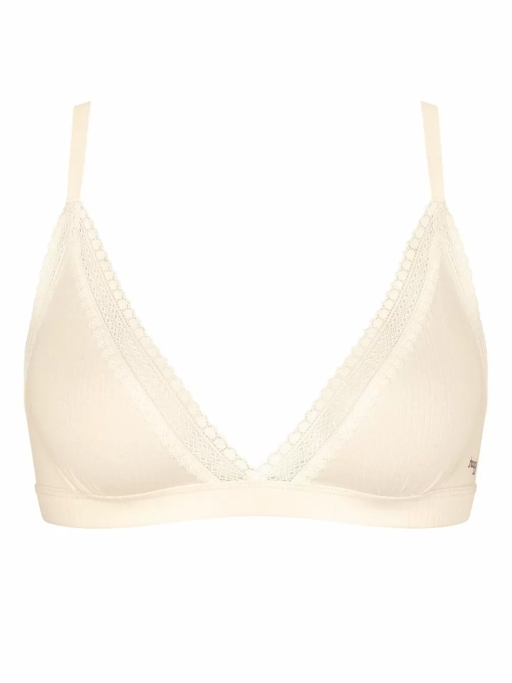 SLOGGI Go Ribbed Bralette 6308 - Χωρίς Ενίσχυση & Μπανέλα - Οργανικό Βαμβάκι 