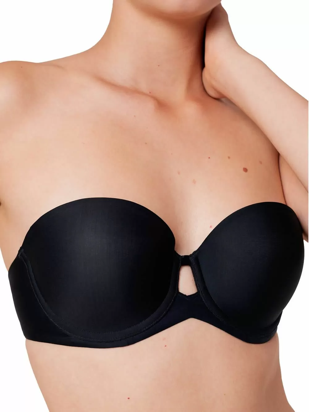 Σουτιέν TRIUMPH Pure Micro WDP Strapless - Ήπια Ενίσχυση & Μπανέλα