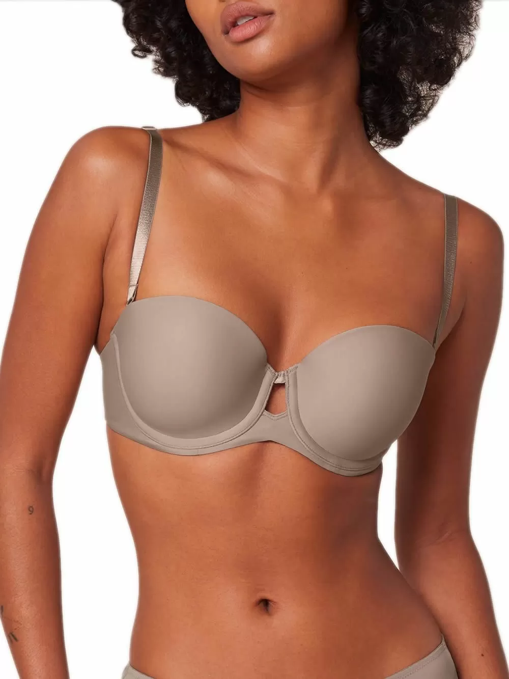 Σουτιέν TRIUMPH Pure Micro WDP Strapless - Ήπια Ενίσχυση & Μπανέλα - Eco Fibres