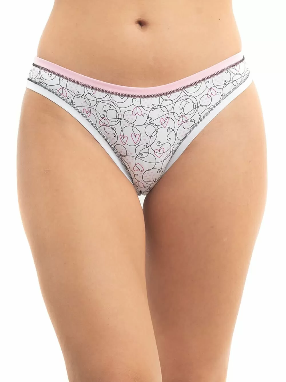 ROSSOPORPORA Γυναικείο Brazilian Slip - Ελαστικό Βαμβάκι - Πακέτο με 3 