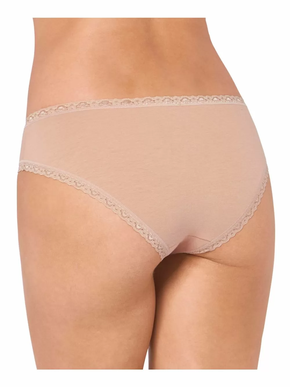 Sloggi 24/7 Cotton Lace Hipster - Βαμβάκι & Απαλή Δαντέλα - Πακέτο με 3