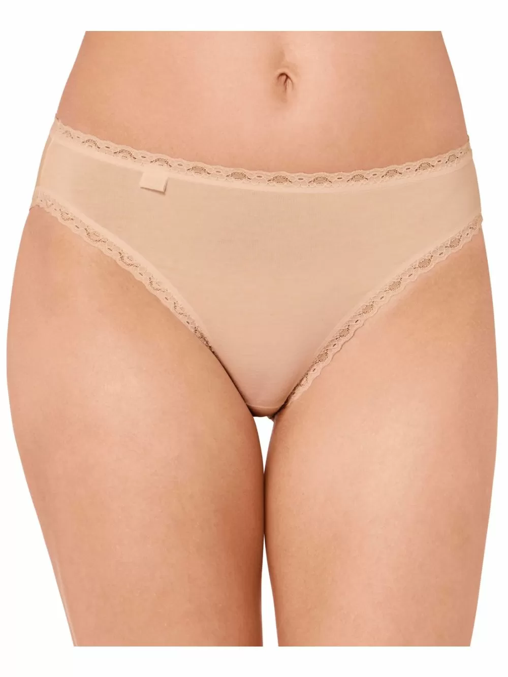 SLOGGI 24/7 Cotton Lace Tai - Βαμβάκι & Απαλή Δαντέλα - Πακέτο με 3 