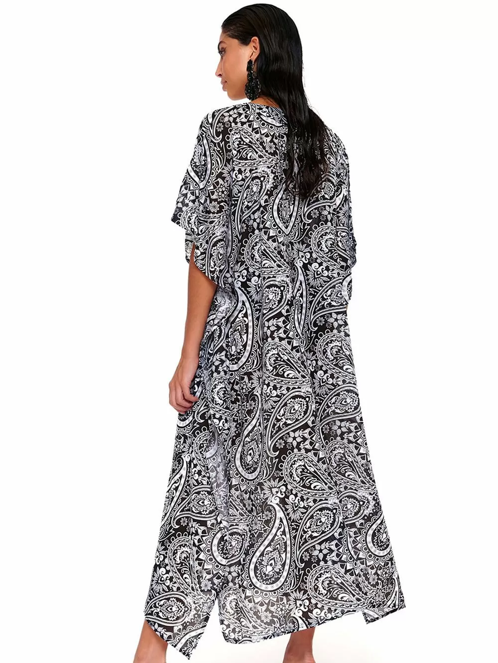 Beachwear BLUEPOINT Καφτάνι Hippie Chic - Αέρινο Ύφασμα