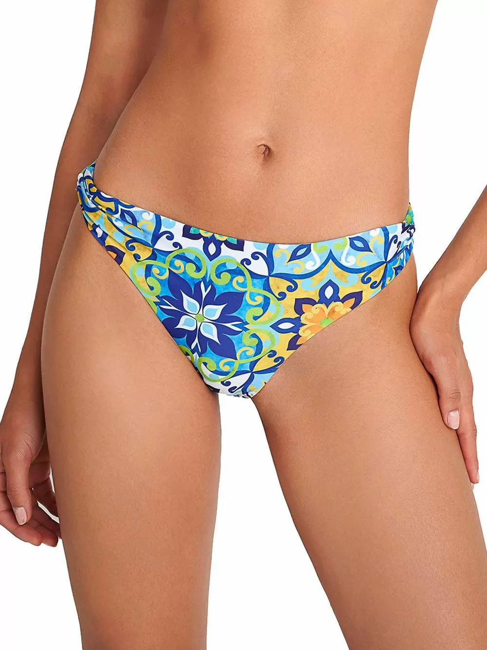 Μαγιό BLU4U Blue Tiles Μπικίνι Σλιπ - Αόρατες Ραφές