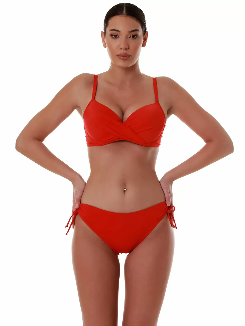 Μαγιό BLUEPOINT Solids Σλιπ Μπικίνι Κανονικό Φαρδύ - Κορδόνι Ρύθμισης