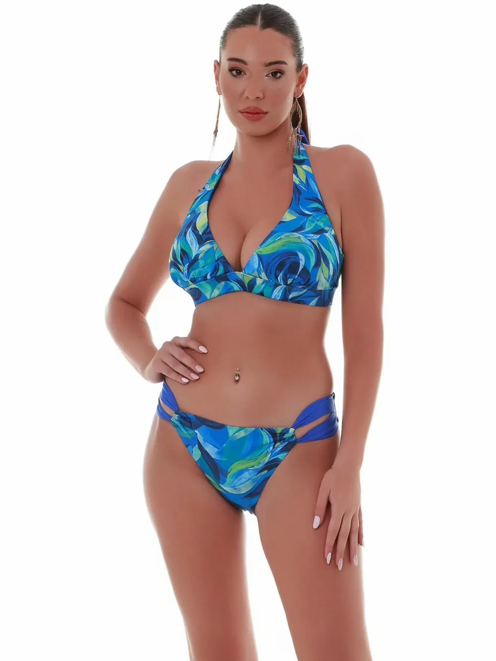 Μαγιό BLUEPOINT Blue Lagoon Τρίγωνο Μπικίνι Μεγάλο Στήθος - Αόρατη Ενίσχυση