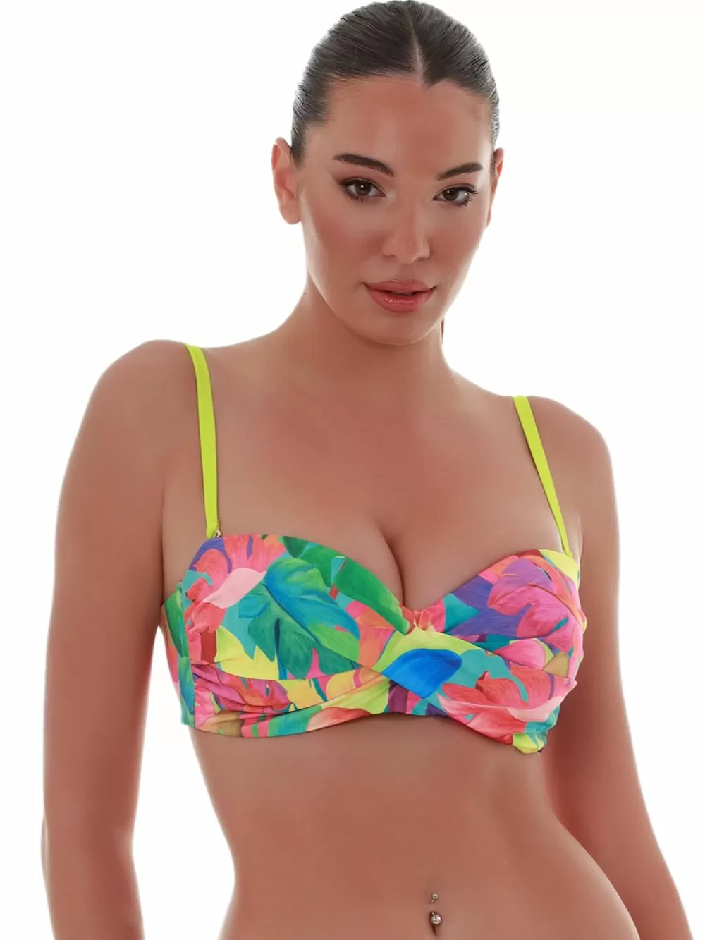 Μαγιό BLUEPOINT Exotic Charm Μπικίνι Strapless - Μεγάλο Στήθος - Ήπια Ενίσχυση