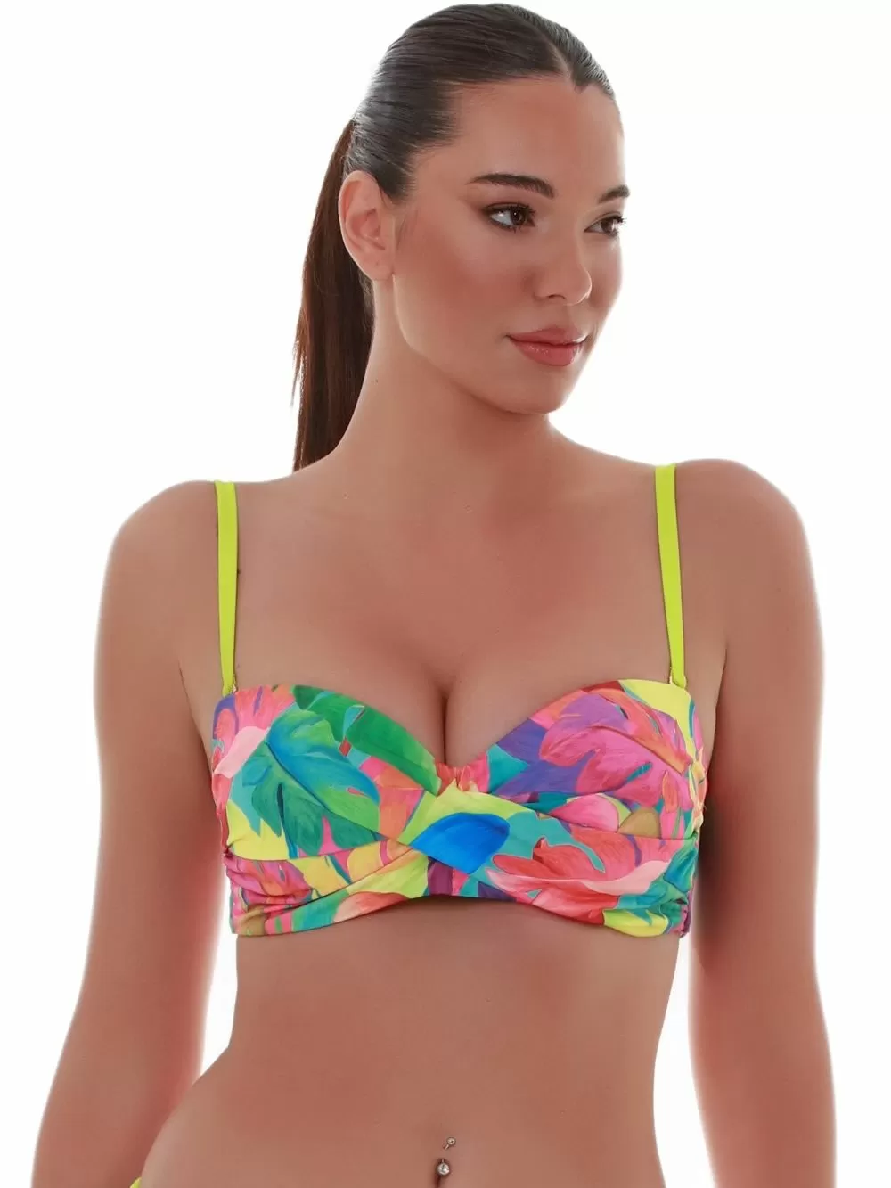 Μαγιό BLUEPOINT Exotic Charm Μπικίνι Strapless - Μεγάλο Στήθος - Ήπια Ενίσχυση