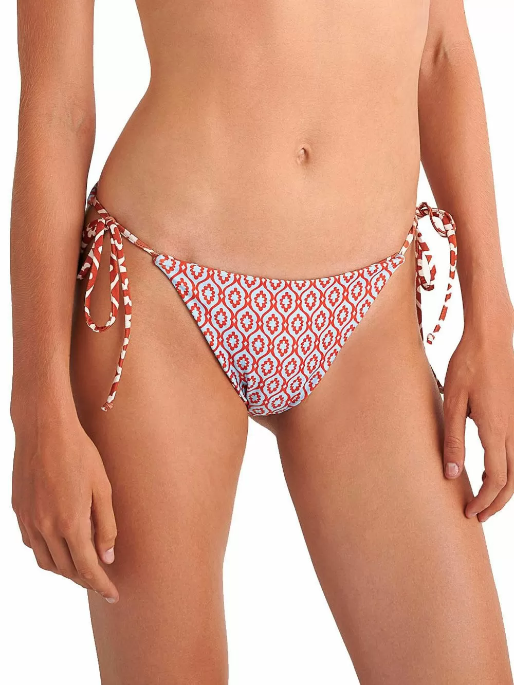 Μαγιό BLU4U Bronze Aztec Μπικίνι Σλιπ Κανονικό Δετό - Διπλής Όψης