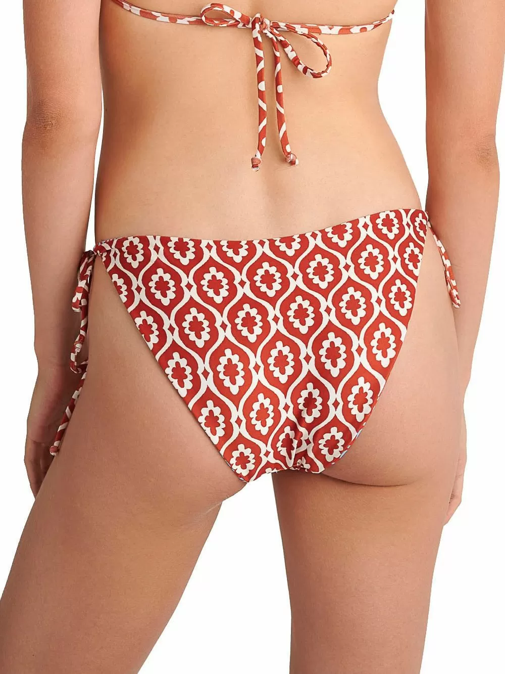 Μαγιό BLU4U Bronze Aztec Μπικίνι Σλιπ Κανονικό Δετό - Διπλής Όψης