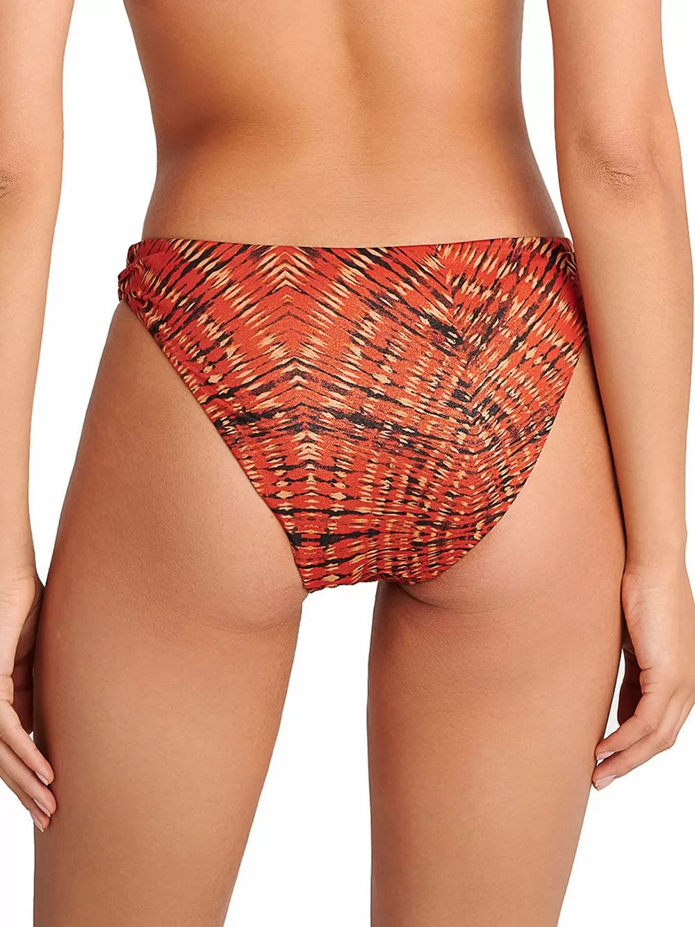 Μαγιό BLU4U Red Fan Σλιπ Μπικίνι Tai Κανονικό Φαρδύ - Αόρατες Ραφές