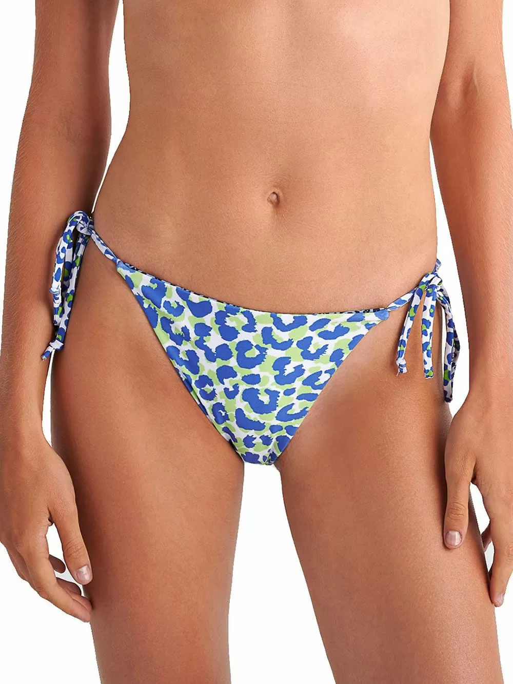 Μαγιό BLU4U Fino Leo Μπικίνι Σλιπ Κανονικό Δετό - Διπλής Όψης - Animal Σχέδιο