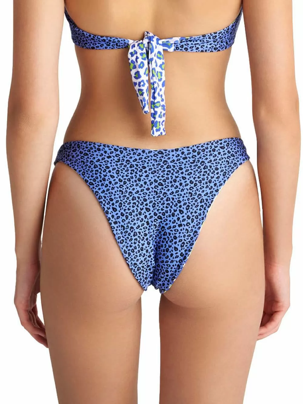 Μαγιό BLU4U Fino Leo Brazilian Σλιπ - Διπλής Όψης - Αόρατες Ραφές - Animal Σχέδιο