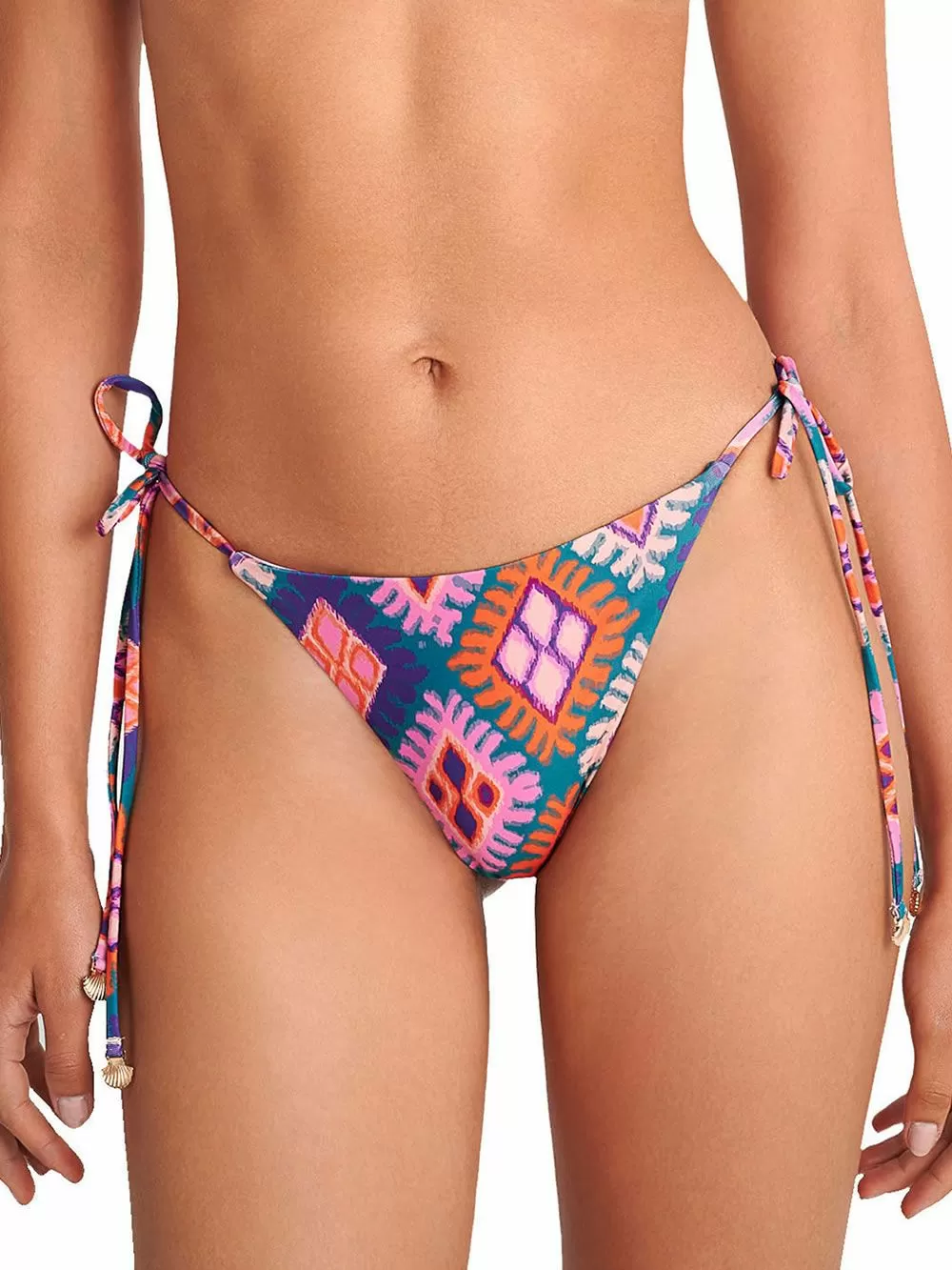 Μαγιό BLU4U Diamond Frame Σλιπ Μπικίνι Κανονικό Δετό