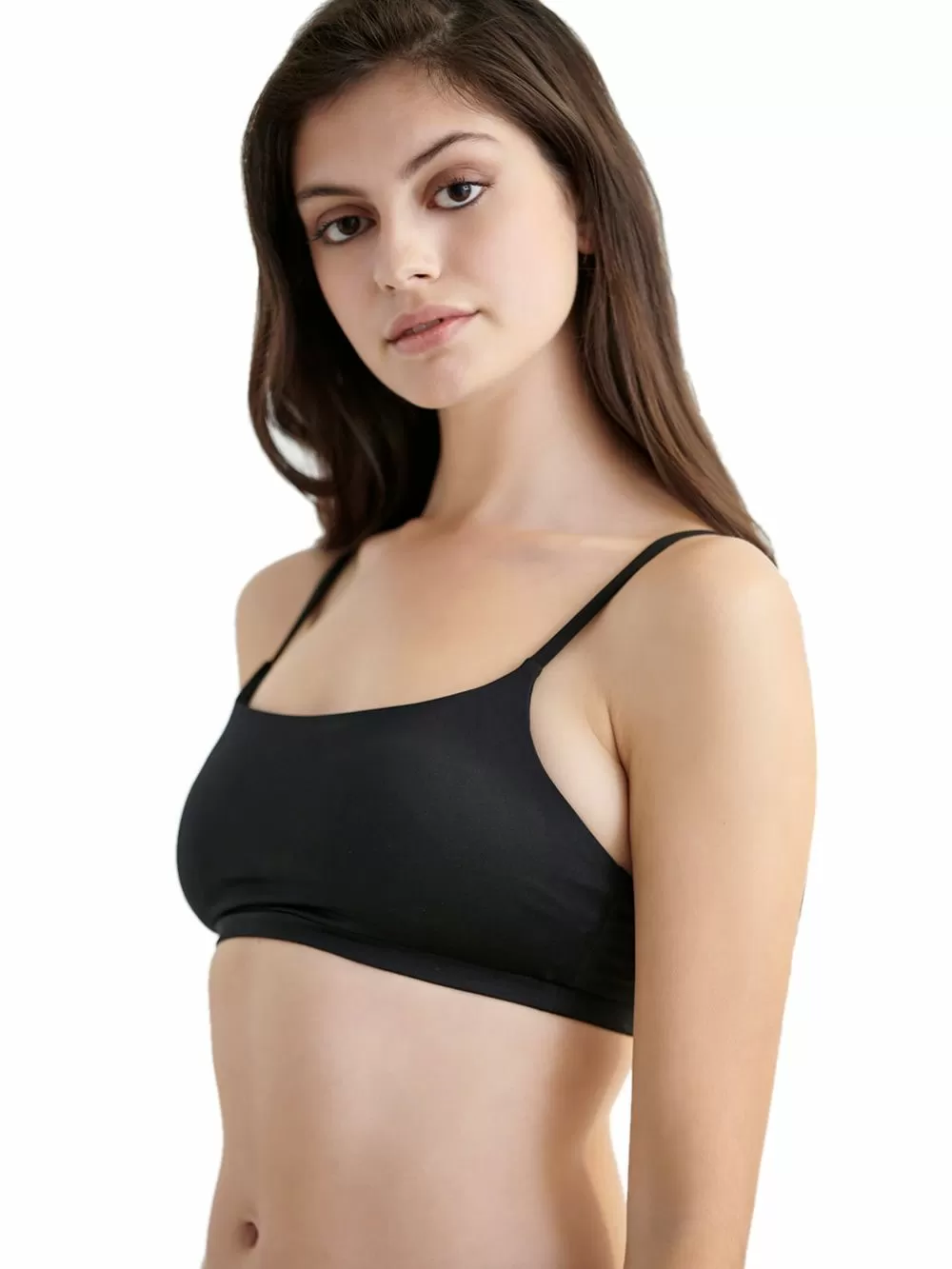 Μαγιό BLU4U Solids Crop Top Μπουστάκι - Αόρατη Ενίσχυση - Χωρίς Μπανέλα