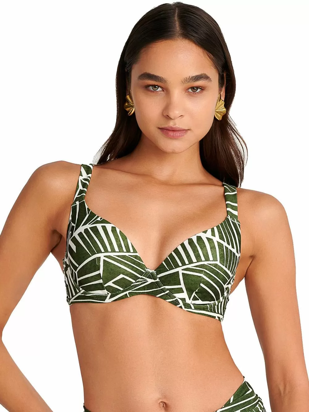 Μαγιό BLU4U Amazon Stripes Σουτιέν Μπικίνι - Ενίσχυση & Μπανέλα