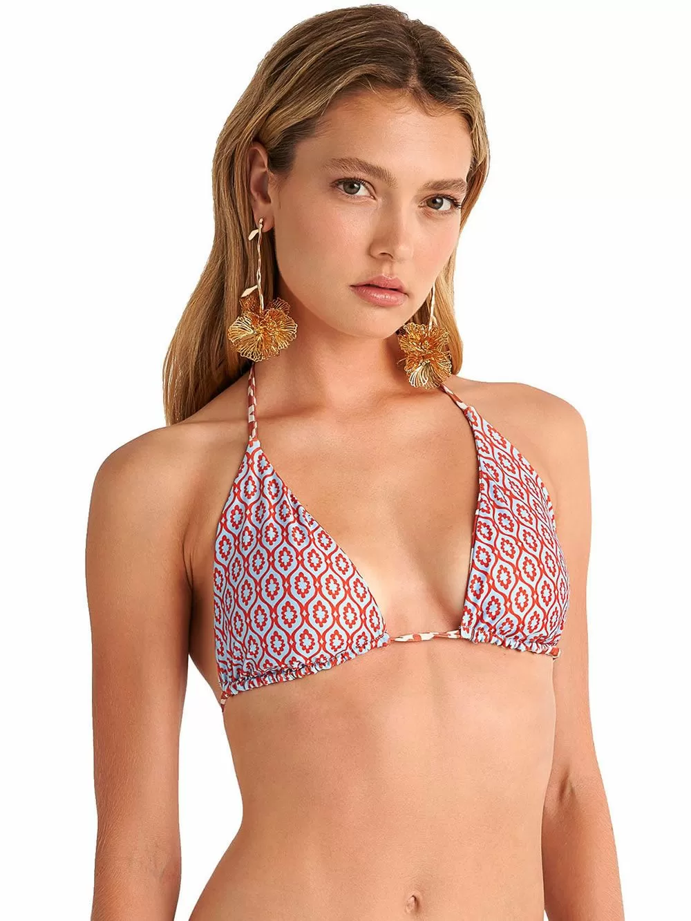 Μαγιό BLU4U Bronze Aztec Μπικίνι Τρίγωνο - Ενίσχυση - Διπλής Όψης