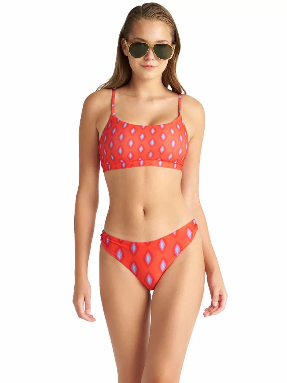 Μαγιό BLU4U Coral Reef Crop Top - Αόρατη Ενίσχυση