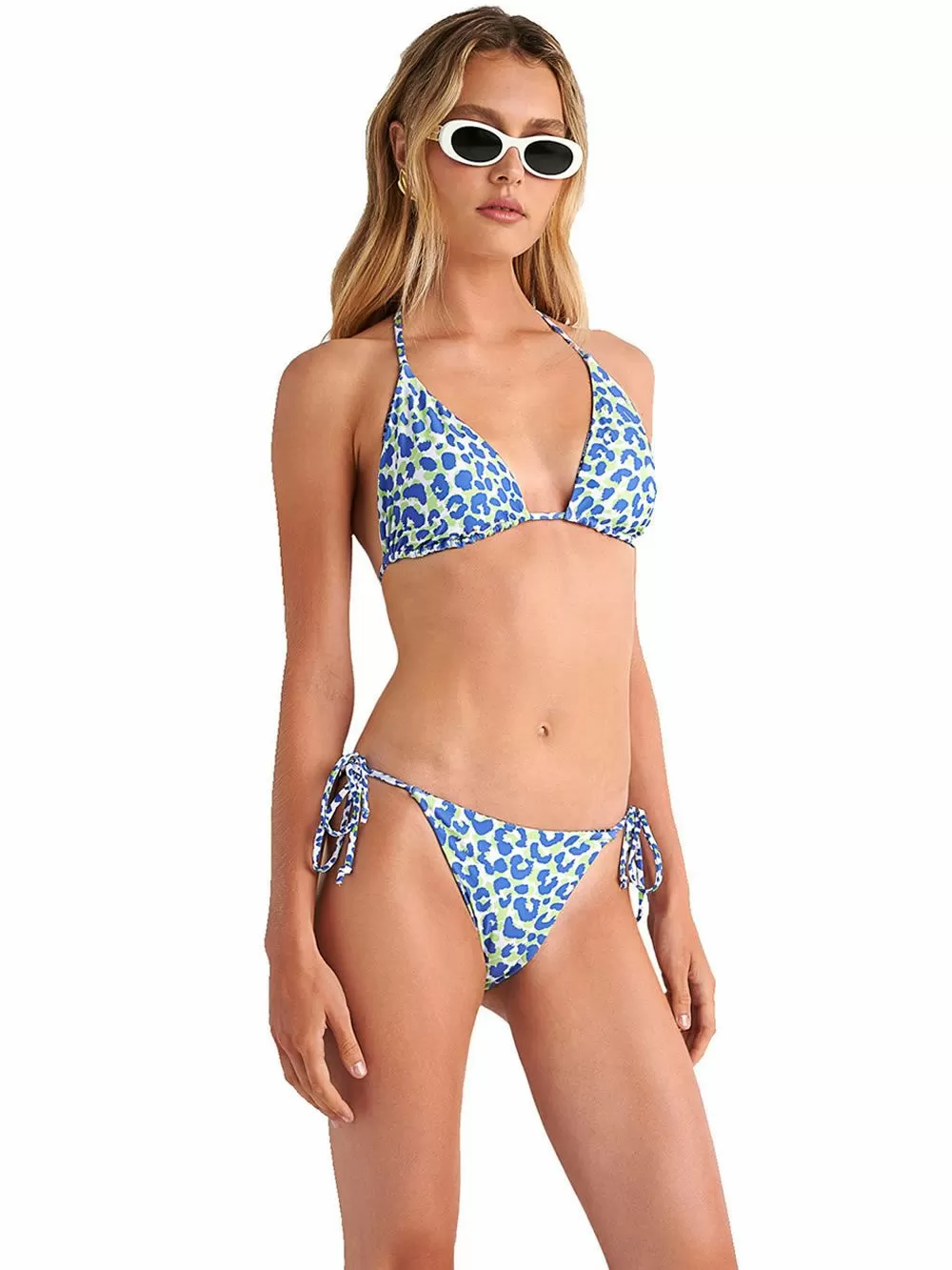 Μαγιό BLU4U Fino Leo Μπικίνι Σλιπ Κανονικό Δετό - Διπλής Όψης - Animal Σχέδιο