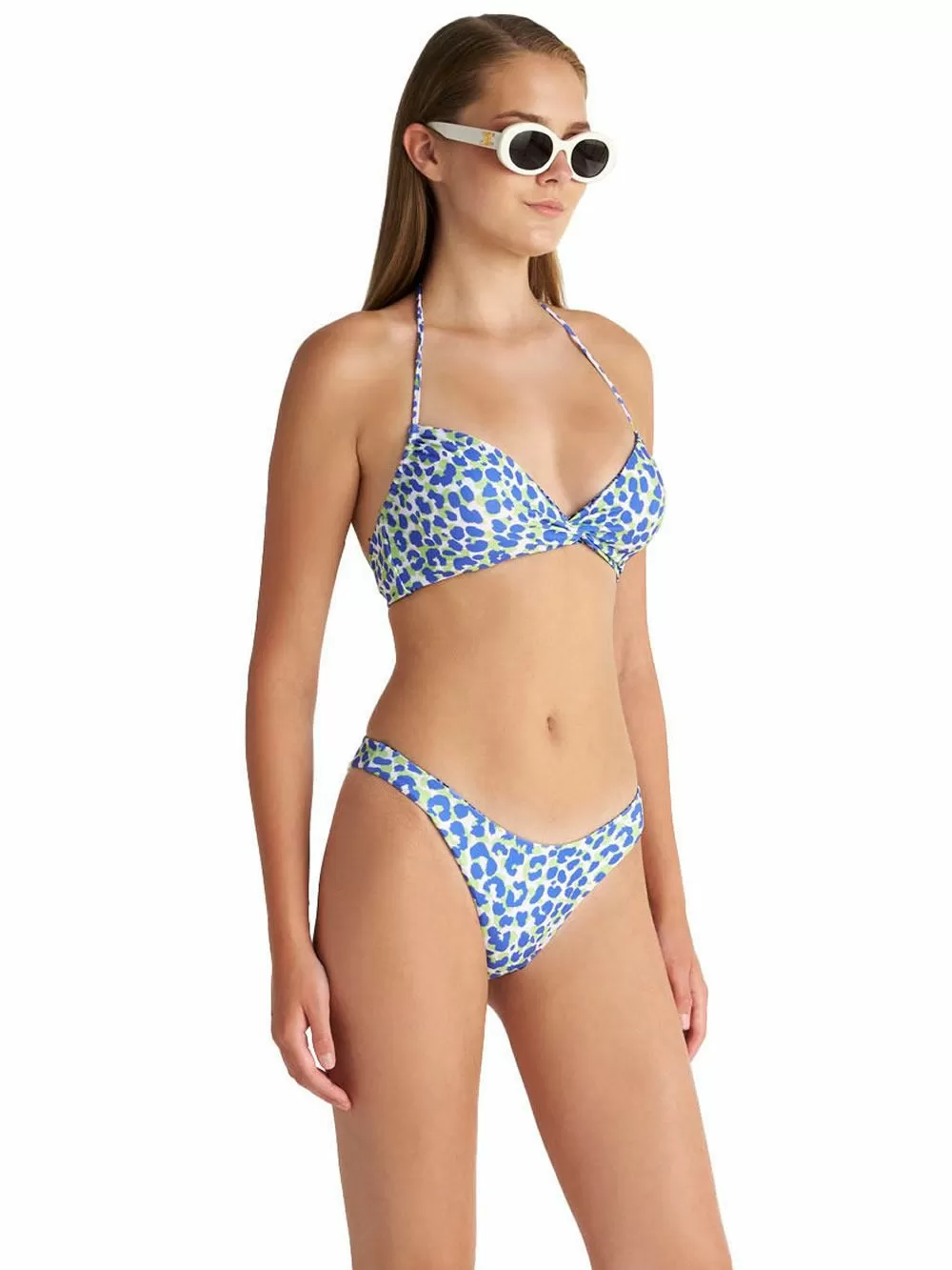 Μαγιό BLU4U Fino Leo Brazilian Σλιπ - Διπλής Όψης - Αόρατες Ραφές - Animal Σχέδιο