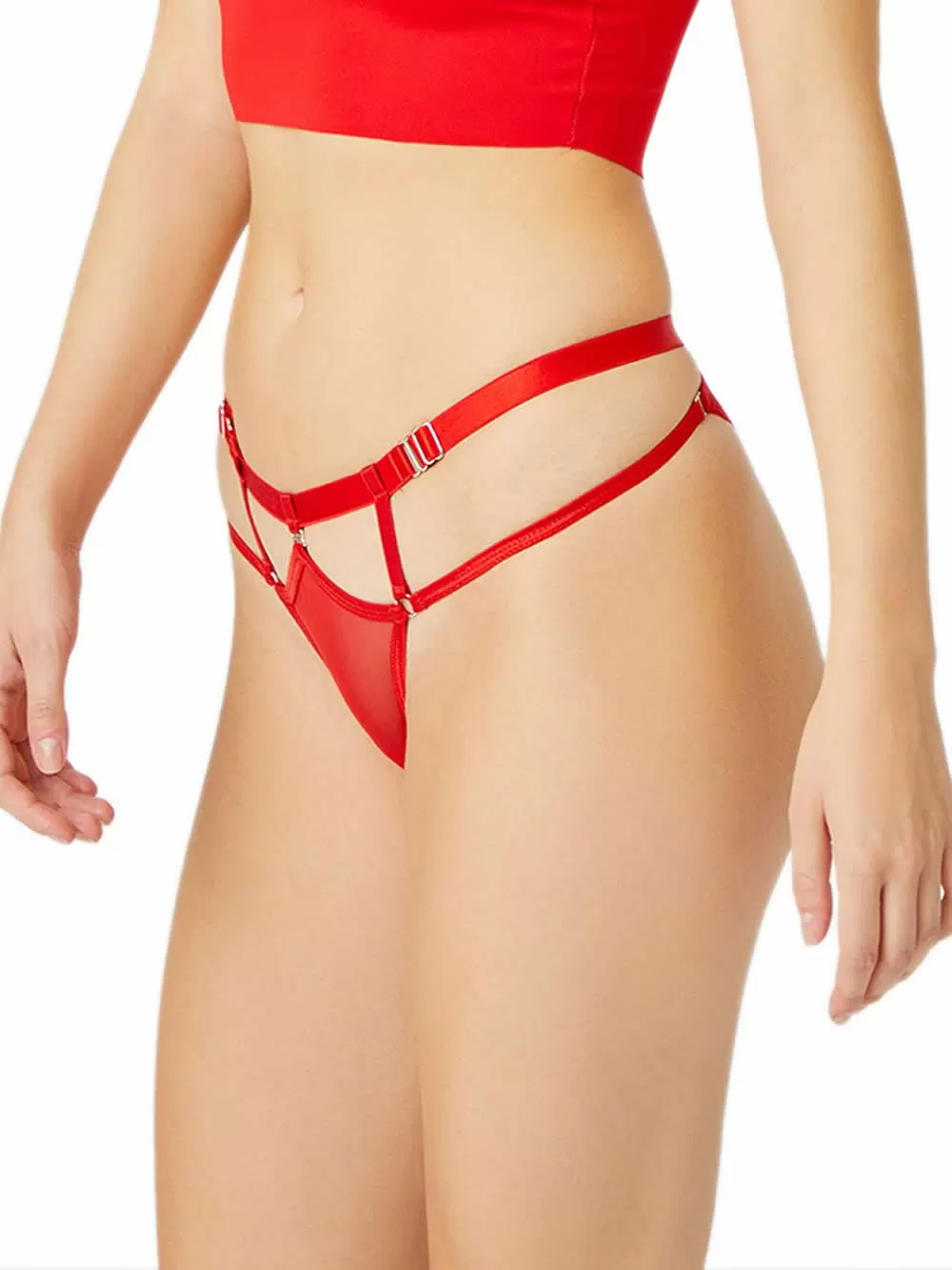 COTTONHILL String - Floral Δαντέλα & Διαφάνεια