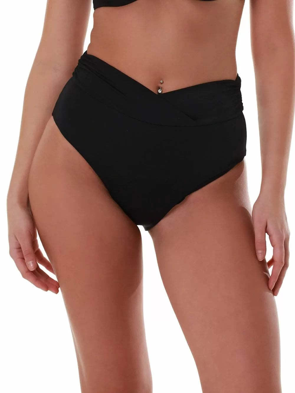 Μαγιό BLUEPOINT Solids Μπικίνι Κανονικό Ψηλόμεσο - Χωρίς Ραφές