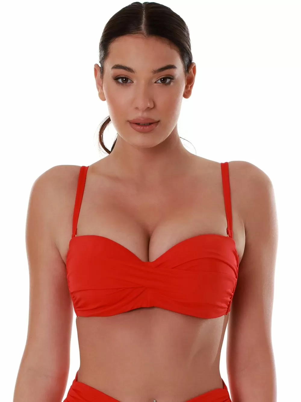 Μαγιό BLUEPOINT Solids Σουτιέν Μπικίνι Strapless - Μεγάλο Στήθος