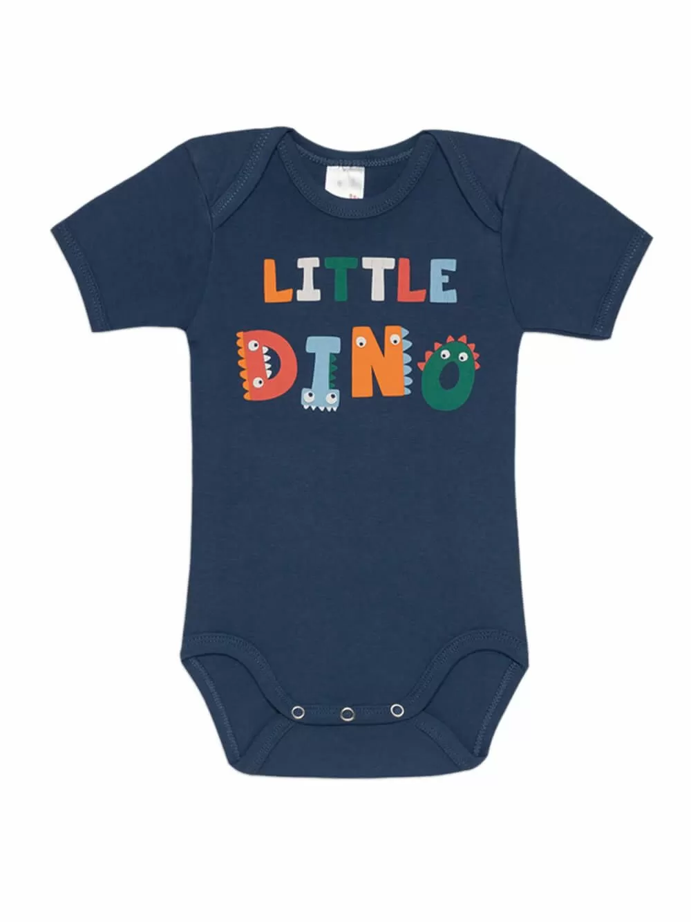 Βρεφικά Κορμάκια MINERVA για αγόρι Hey Dino - 100% Αγνό Βαμβάκι - 3 Pack 