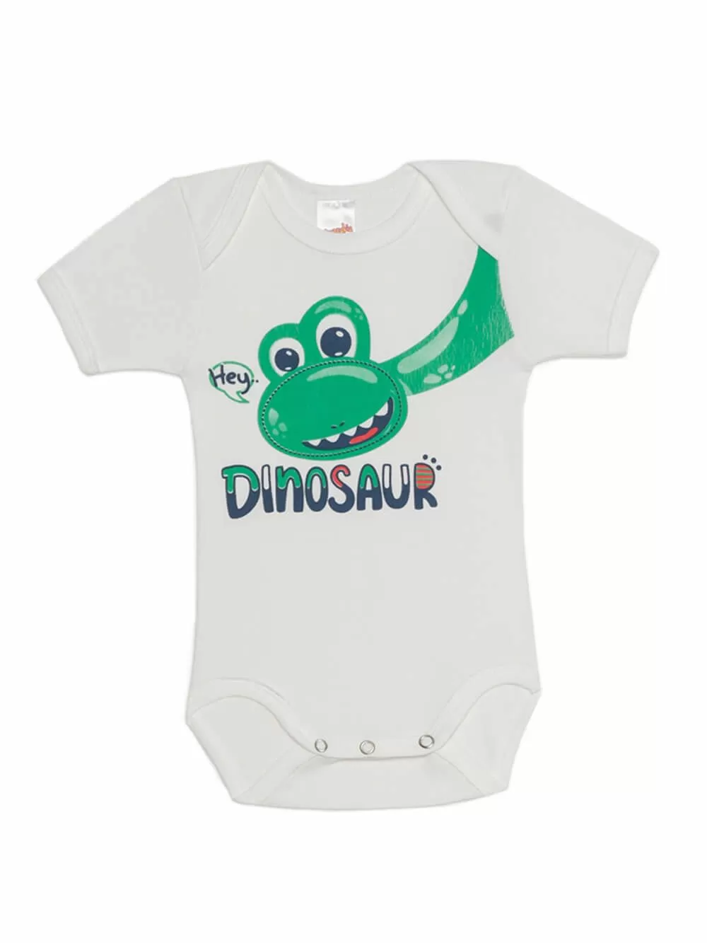 Βρεφικά Κορμάκια MINERVA για αγόρι Hey Dino - 100% Αγνό Βαμβάκι - 3 Pack 