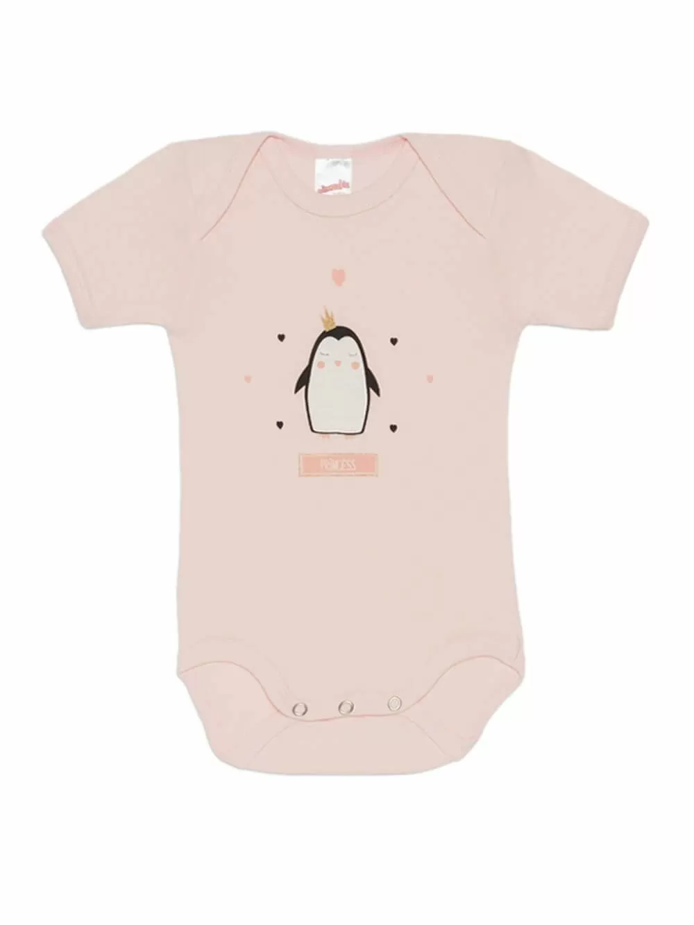 Βρεφικά Κορμάκια MINERVA για κορίτσι Little Cutie - 100% Αγνό Βαμβάκι - 4 Pack 