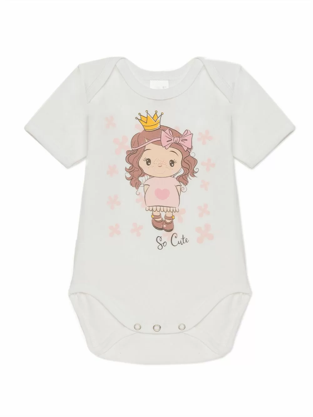 Βρεφικά Κορμάκια MINERVA So Cute - 100% Αγνό Βαμβάκι - Πακέτο με 3 