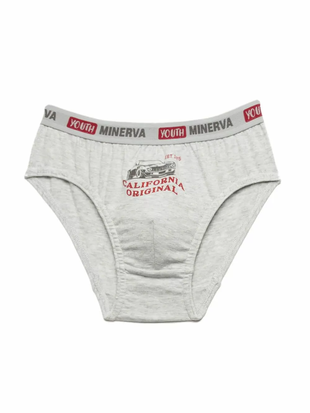 Παιδικό-Εφηβικό Σλιπ MINERVA YOUTH - 100% Αγνό Βαμβάκι - 3 Pack