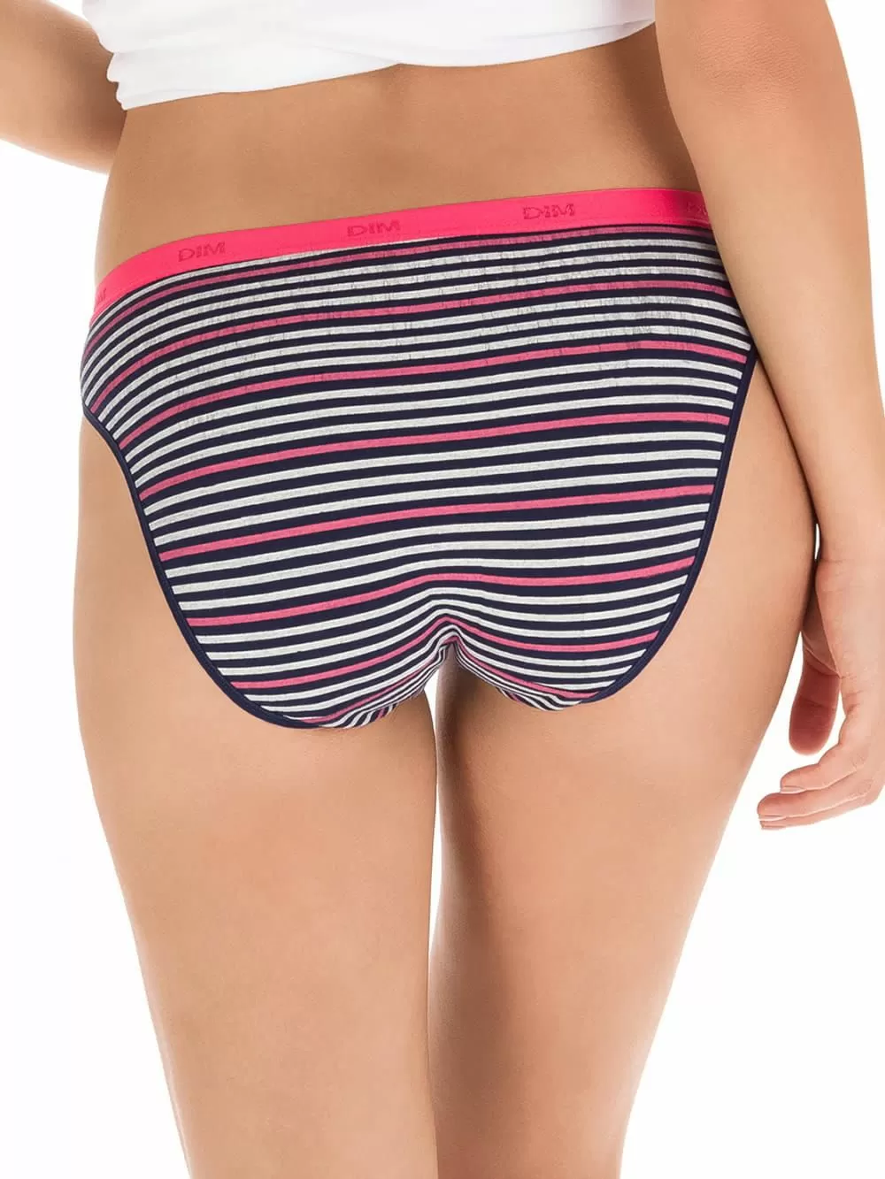 DIM Γυναικεία Σλιπς Les Pockets Cotton - Βαμβακερά - Πακέτο με 3