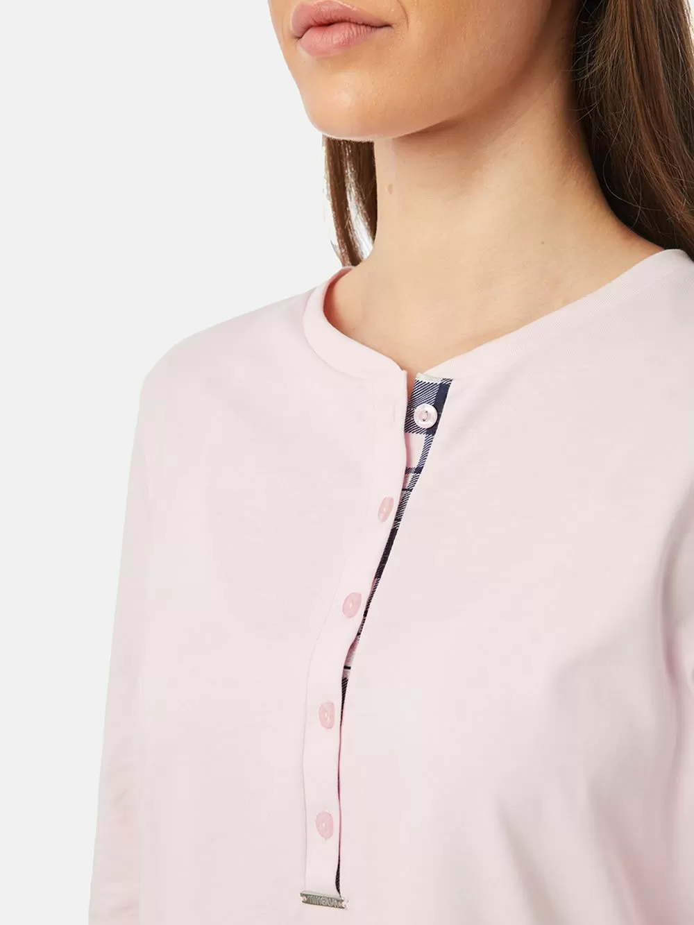 Γυναικείο Νυχτικό MINERVA RELAX - 100% Bαμβάκι Interlock - Νέα Μαμά