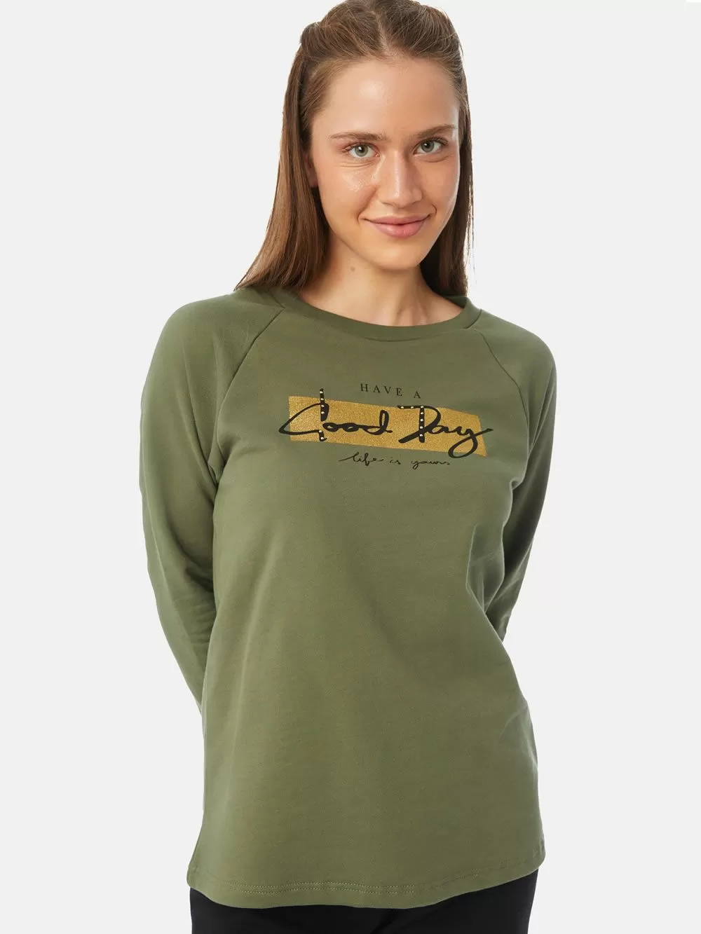 Γυναικεία Πυτζάμα MINERVA AMOR Φούτερ - 100% Βαμβάκι Interlock